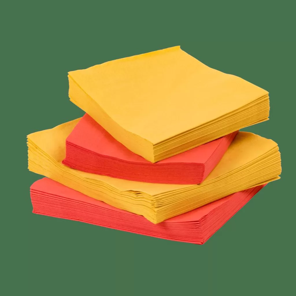 Cheap UNI Paquete De 20 Servilletas Ocre Servilletas