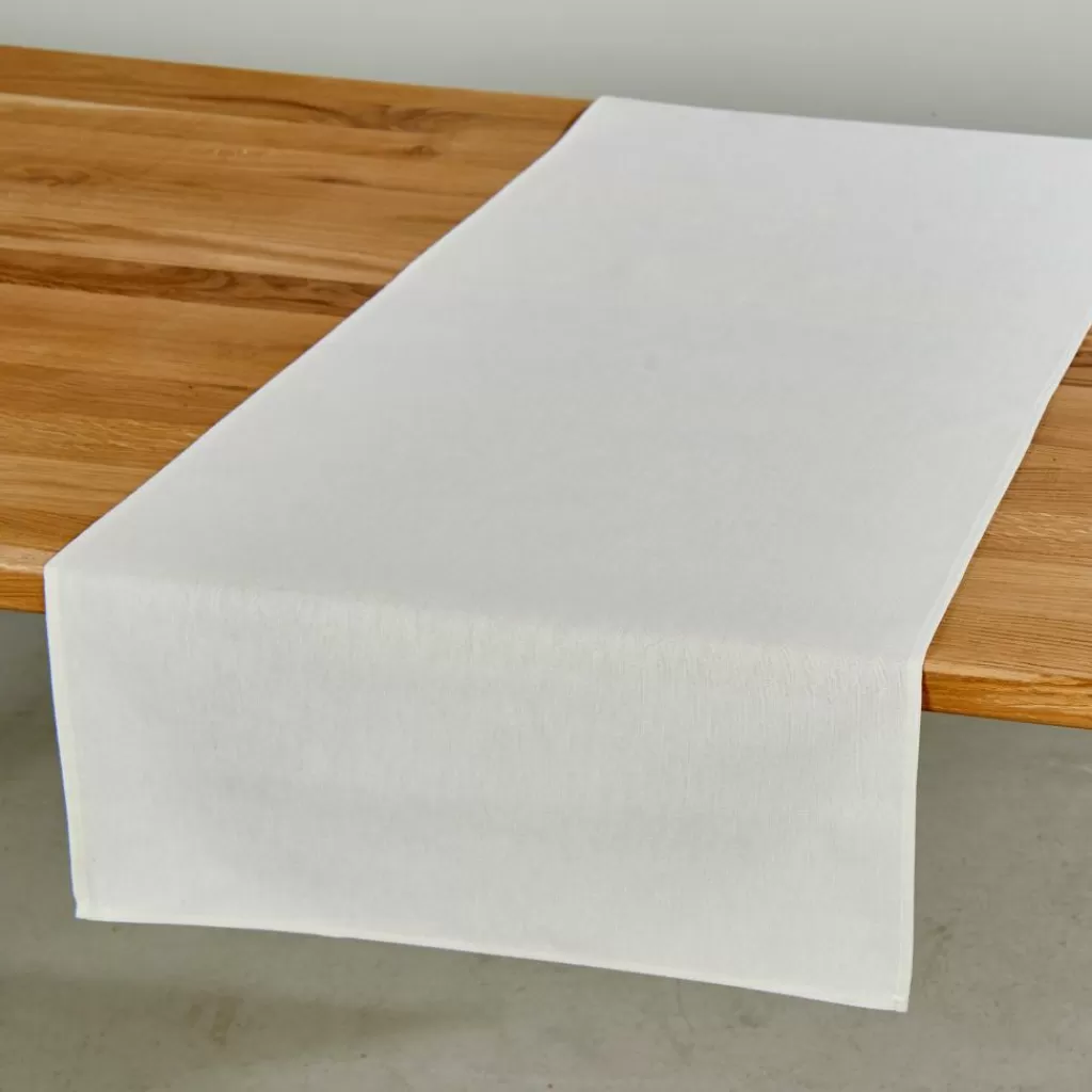 Cheap UNILINE Camino De Mesa Blanco Apagado Caminos De Mesa