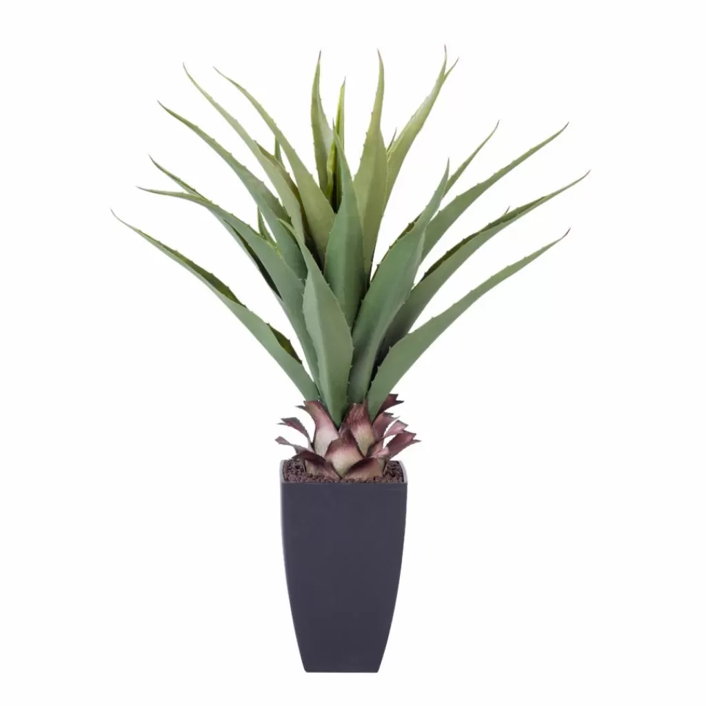 Best VERA Planta Crasa En Un Palillo Verde Ramos Artificiales