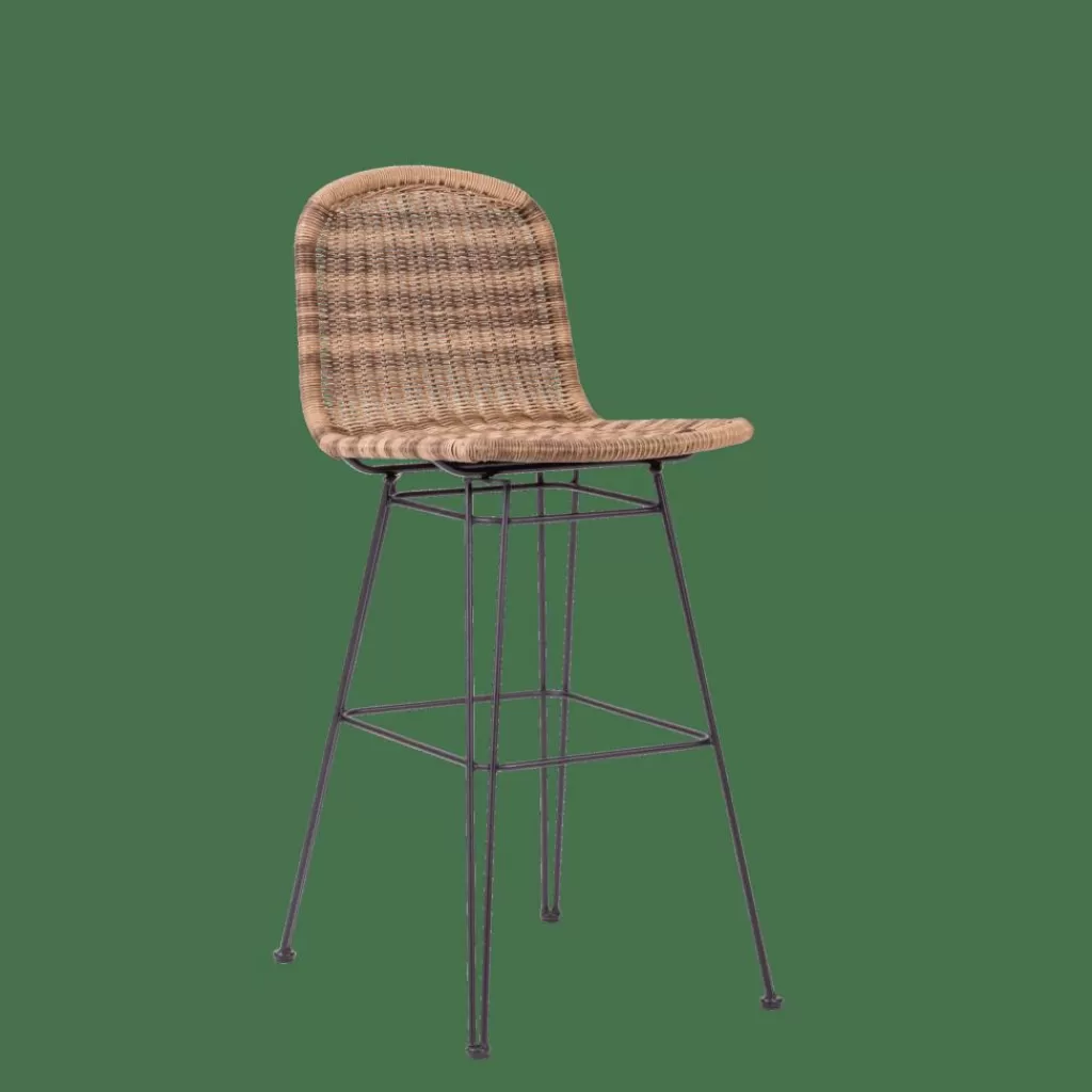 Discount VIENNA Silla De Bar Natural Sillas De Bar | Sillas De Jardín