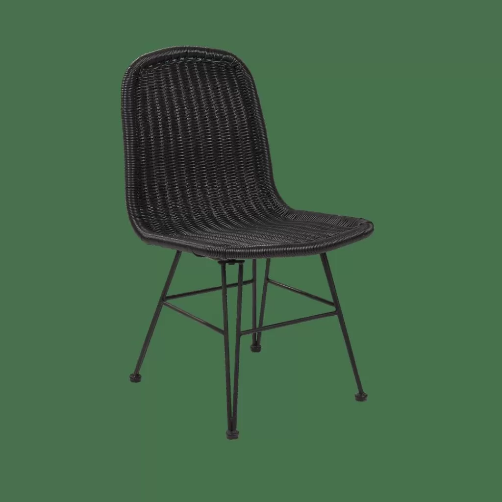 Clearance VIENNA Silla De Comedor Negro Sillas De Comedor | Sillas De Jardín