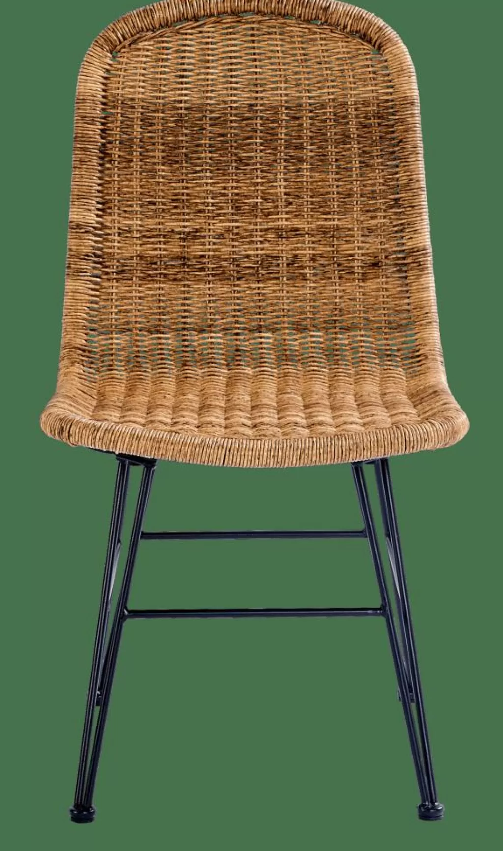Outlet VIENNA Silla De Comedor Negro, Natural Sillas De Comedor | Sillas De Jardín