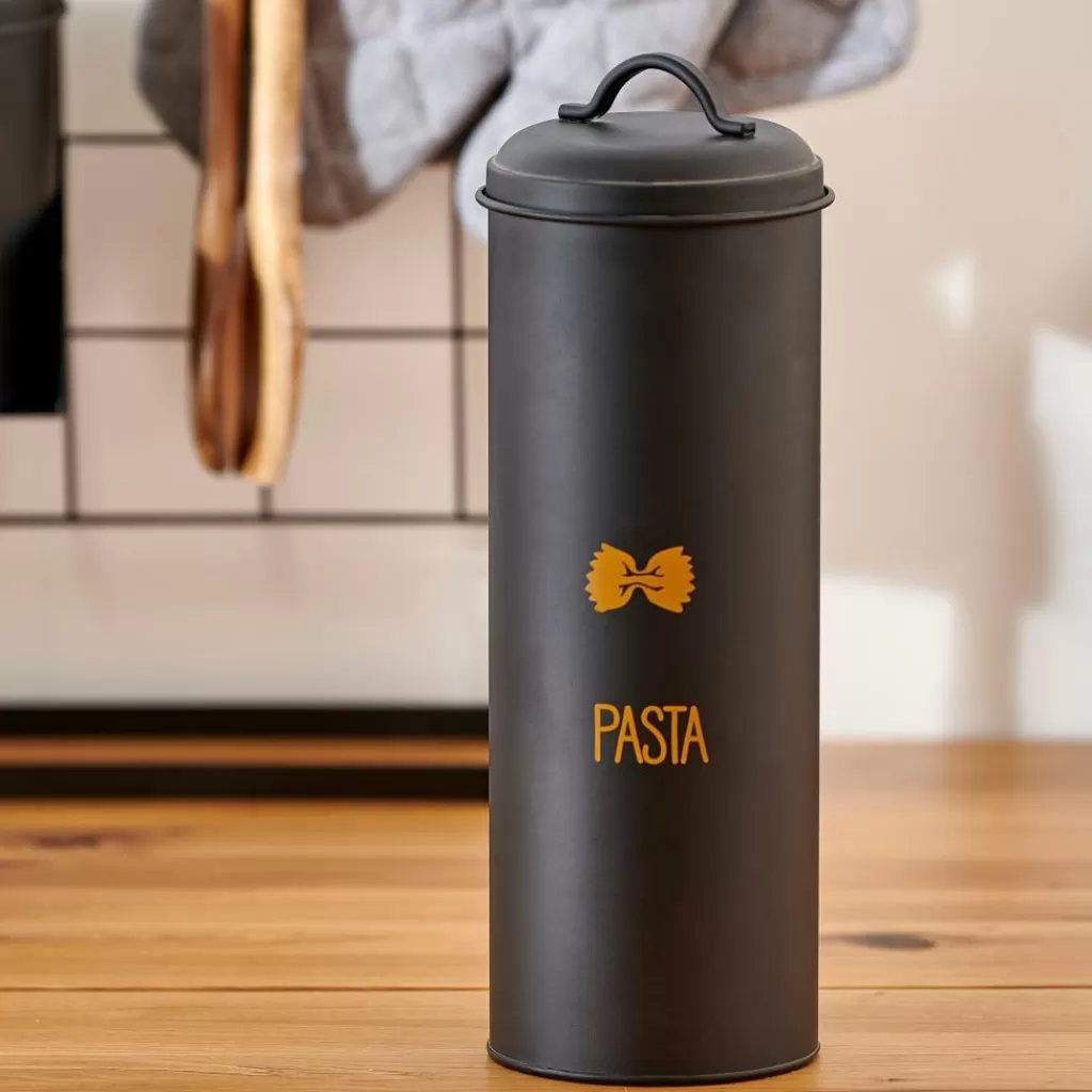 Outlet VIRA Fiambrera Para Pasta Negro Latas | Taperes