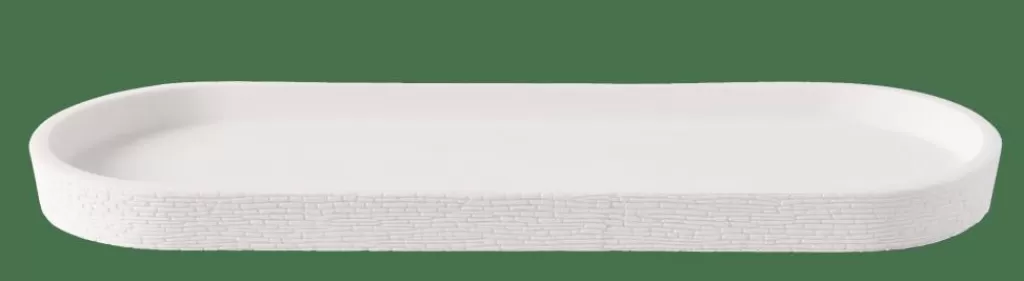 Fashion WHITE ELEGANCE Fuente Blanco Accesorios De Tocador
