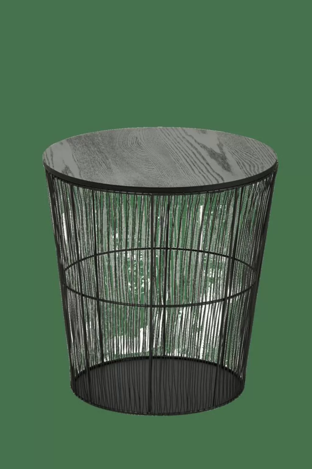 Discount WIRAS Mesa Auxiliar Negro Mesas Auxiliares