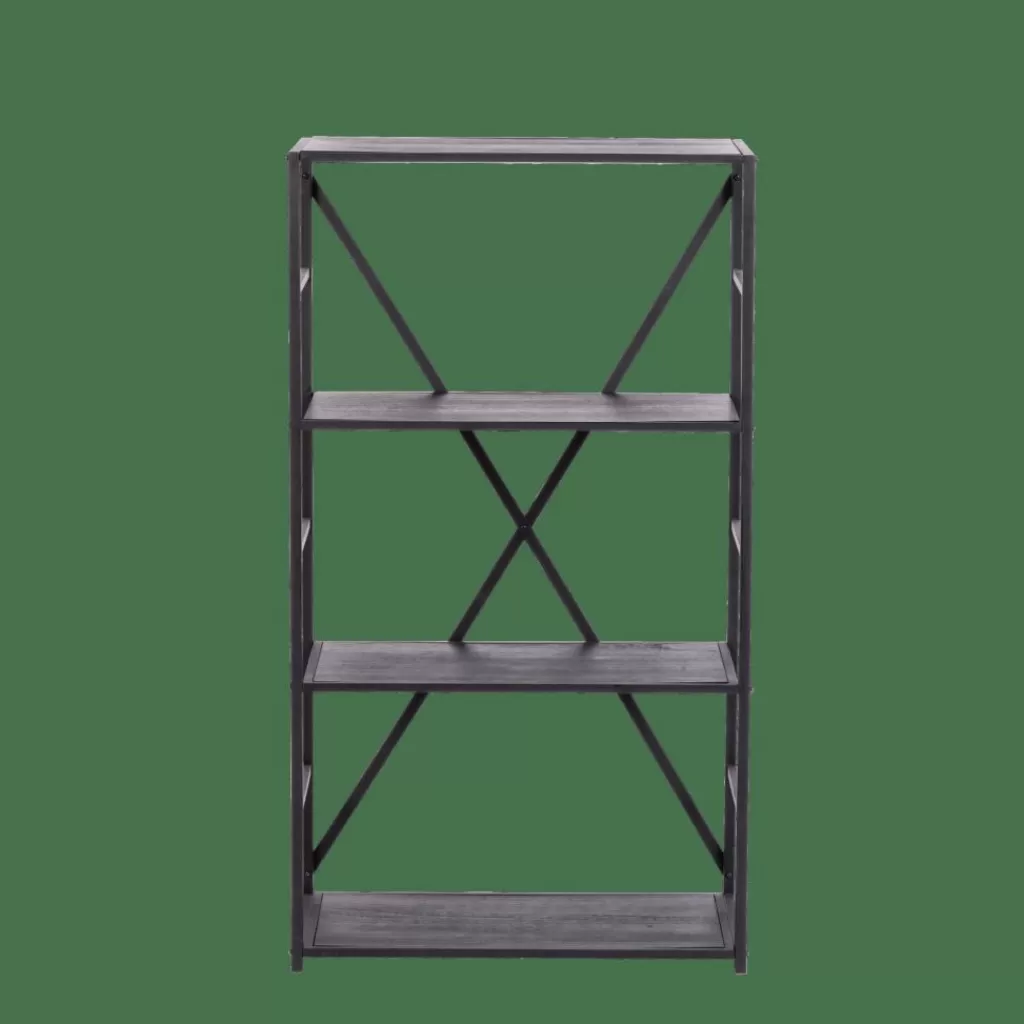 Sale XAVIER Estantería De Pared Negro Zapateros | Estanterías