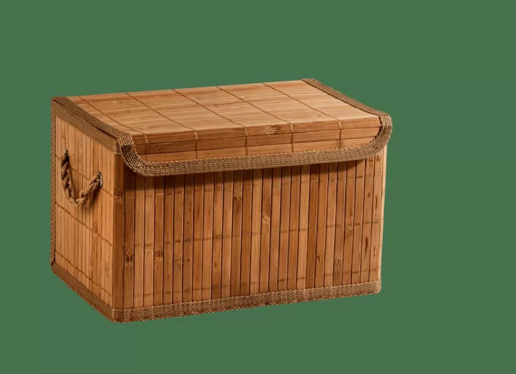 Best ZEN Caja Con Asas Natural Cestas De Almacenaje