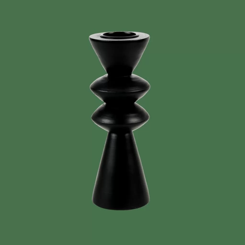 Shop ZIGZAG Soporte Para Vela Pequeña Negro Soprortes Para Velitas | Halloween